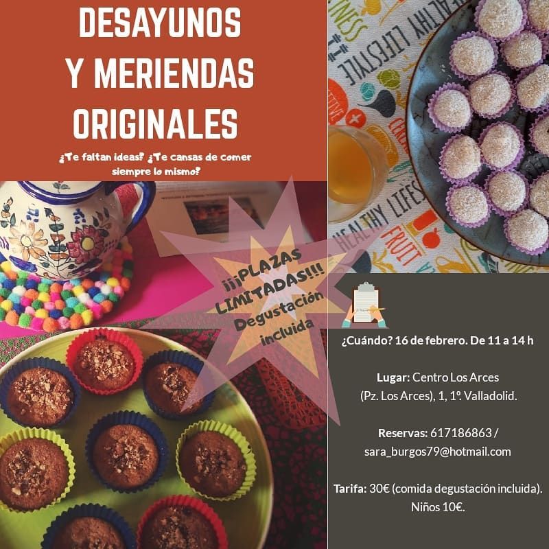 Desayunos y meriendas originales - Centro Los Arces